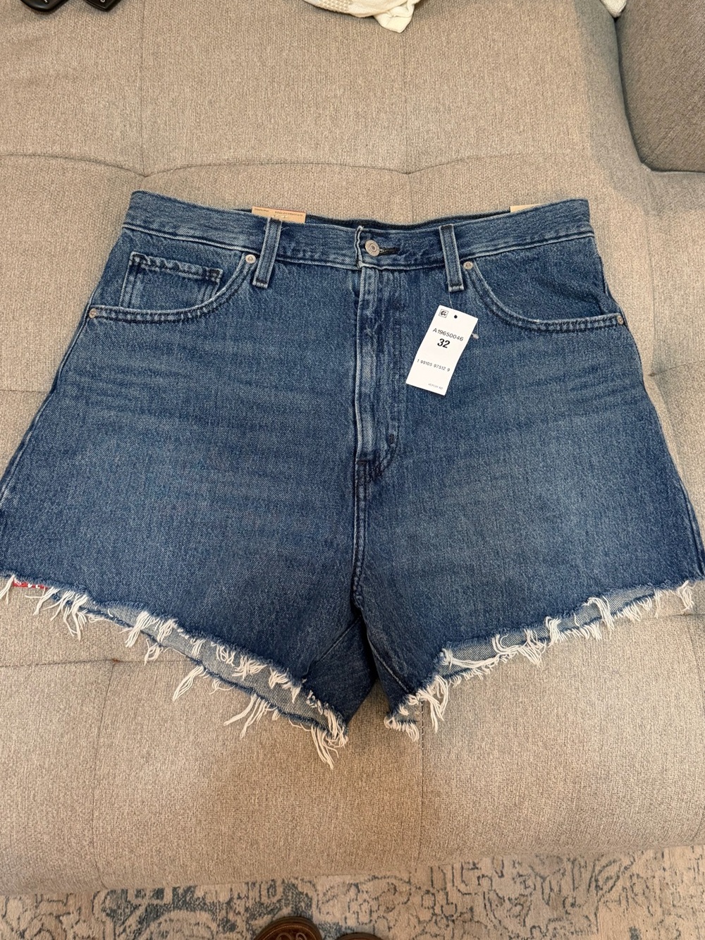 Levi's High-Waisted “Mom” Denim Shorts